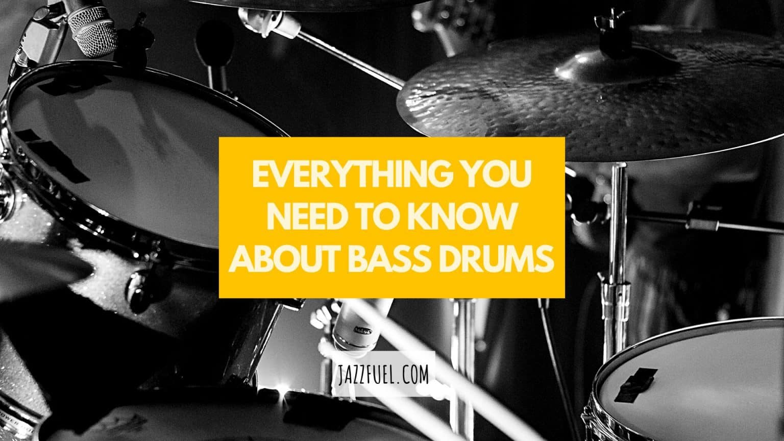 Everything You Need to Know About Bass Drums Jazzfuel