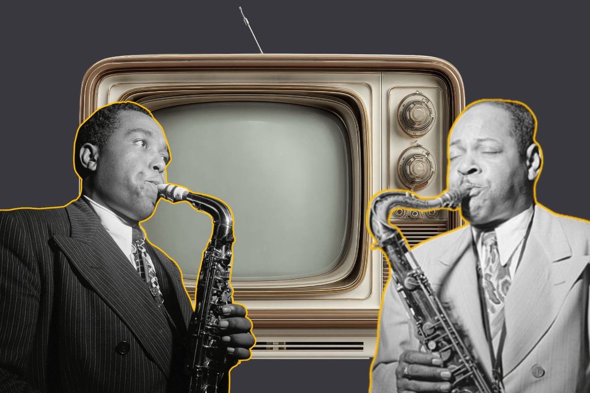 Charlie Parker laughing (video)