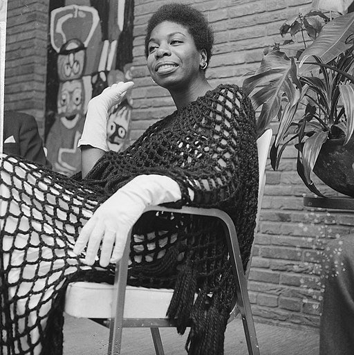 Nina Simone perfume ad story, photo by Ron Kroon for Anefo, CC0, via Wikimedia Commons