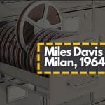 miles davis in Milan, 1964