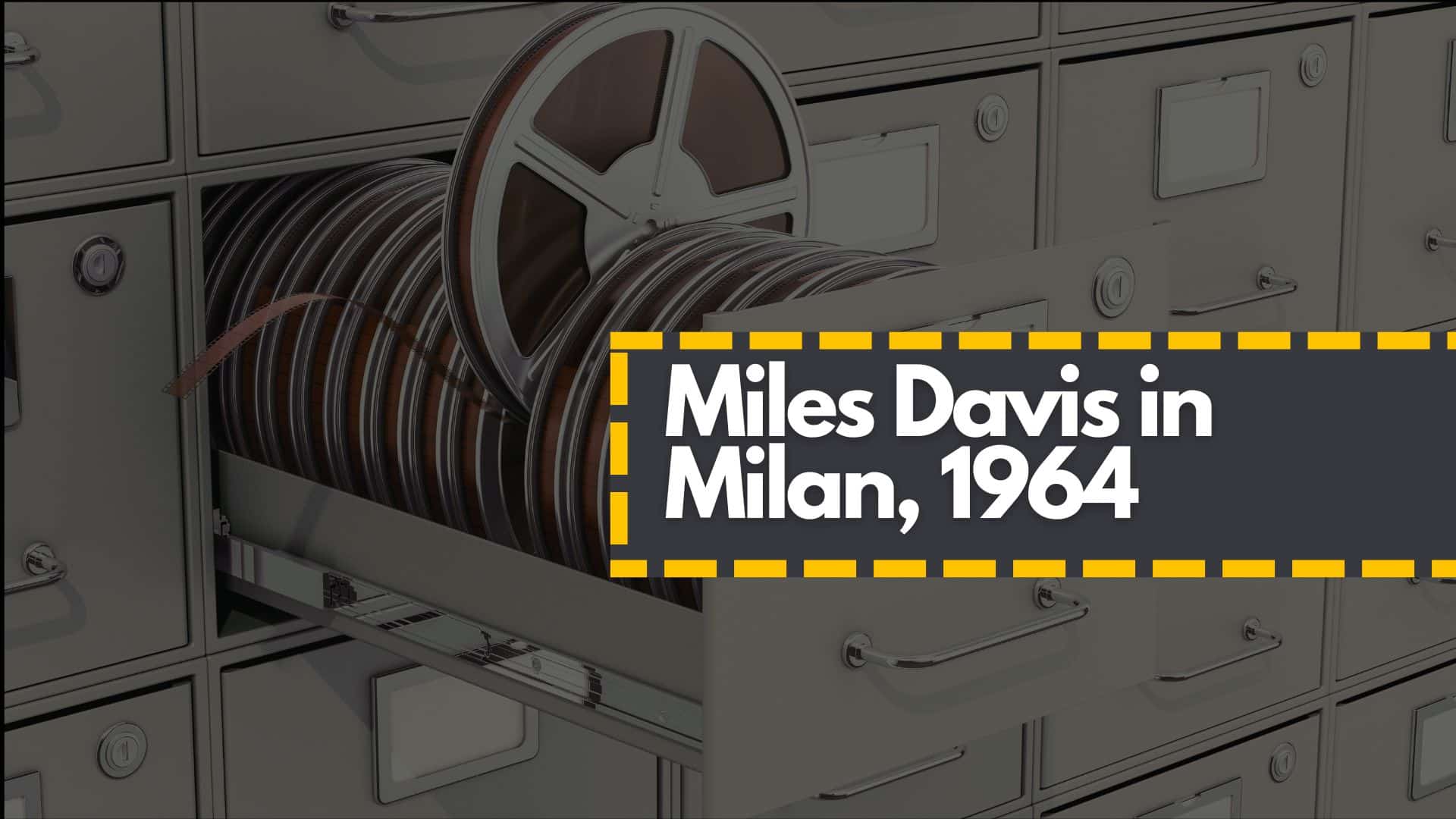 miles davis in Milan, 1964