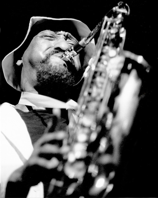 Sonny Rollins books: the saxophonist on stage at the San Francisco Opera House in 1981