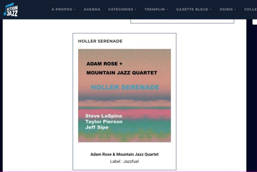 Adam Rose - Action Jazz