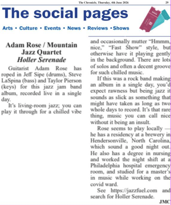 Adam Rose - Congleton Chronicle