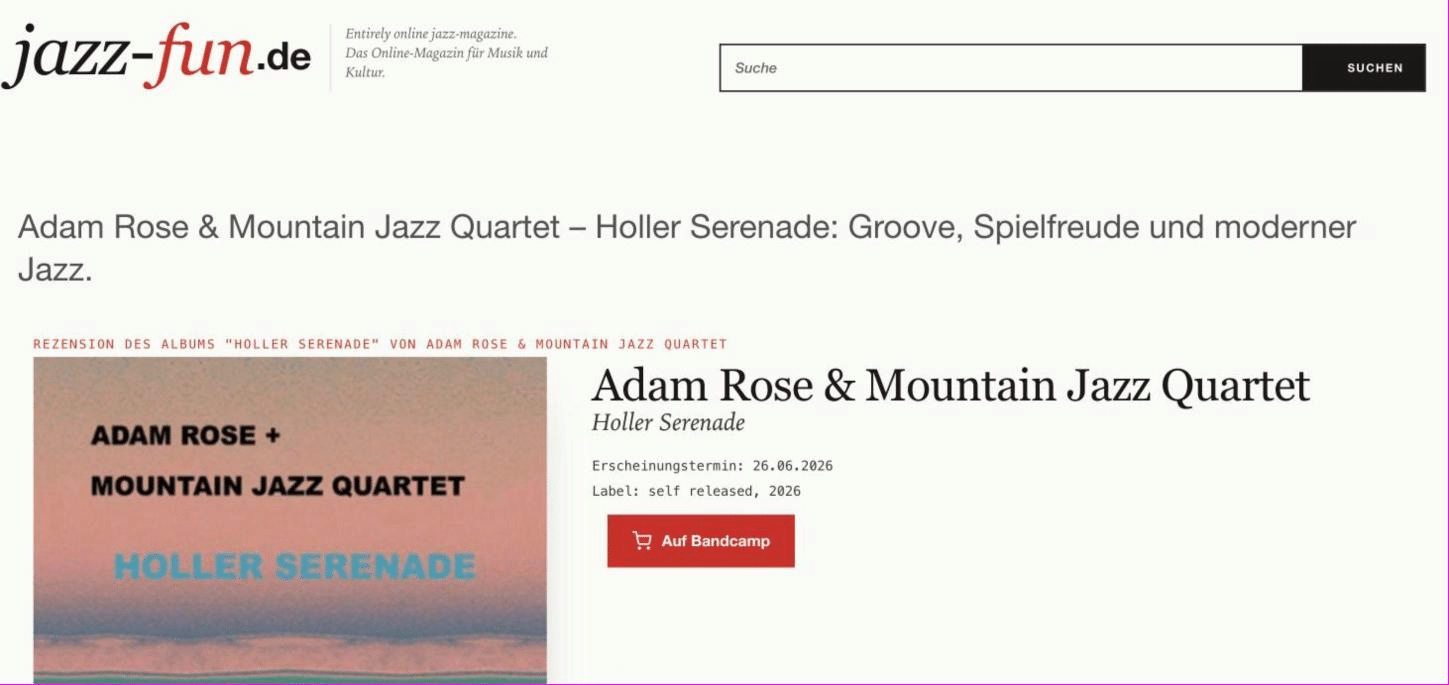 Adam Rose - Jazz-Fun