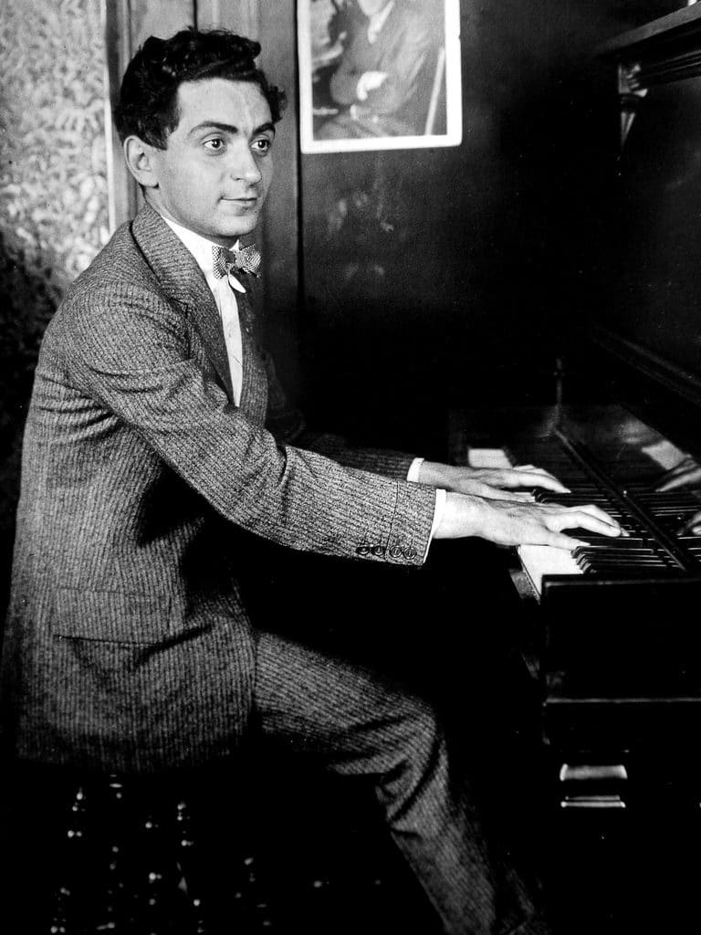 A young Irving Berlin in a 1906 publicity photo, years before his songs became jazz standards