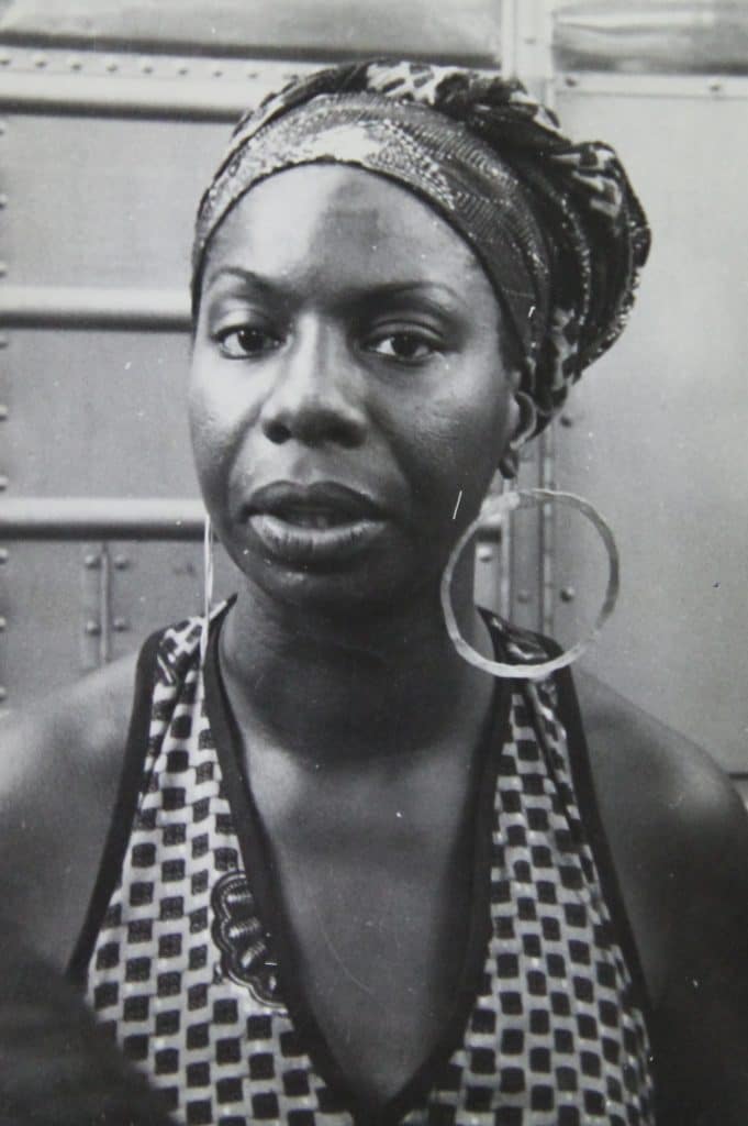 Nina Simone, Harlem, 1969: the singer photographed in the year of her Mount Morris Park concert
